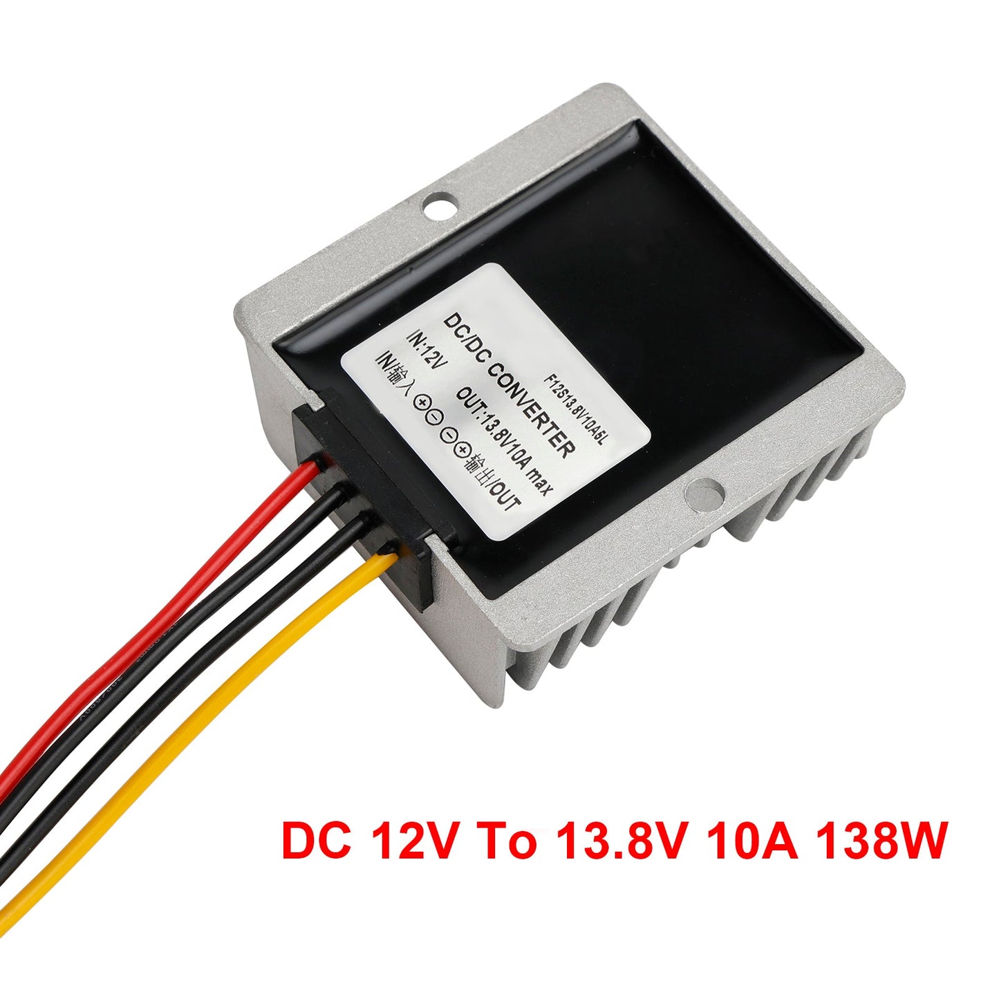 DC-DC 12V-13,8V 10A 138W Step Up Netzteil Konverter Regler Wasserdicht