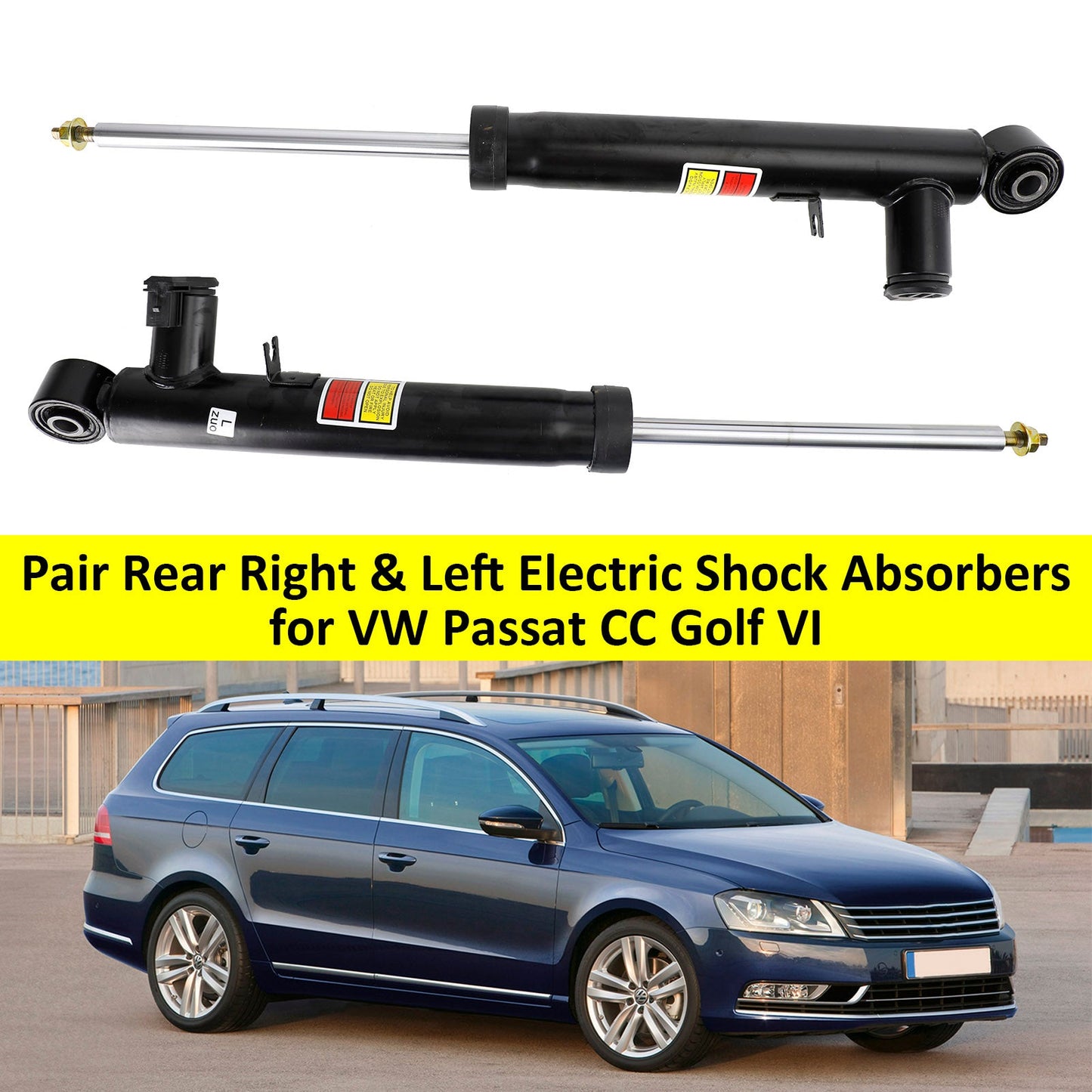 2005–2010 VW Passat &amp; Variant 3C2 3C5 Paar elektrische Sto?d?mpfer hinten rechts und links 1K0512010H 1K0512009H 1K0513046B 1K0513045B