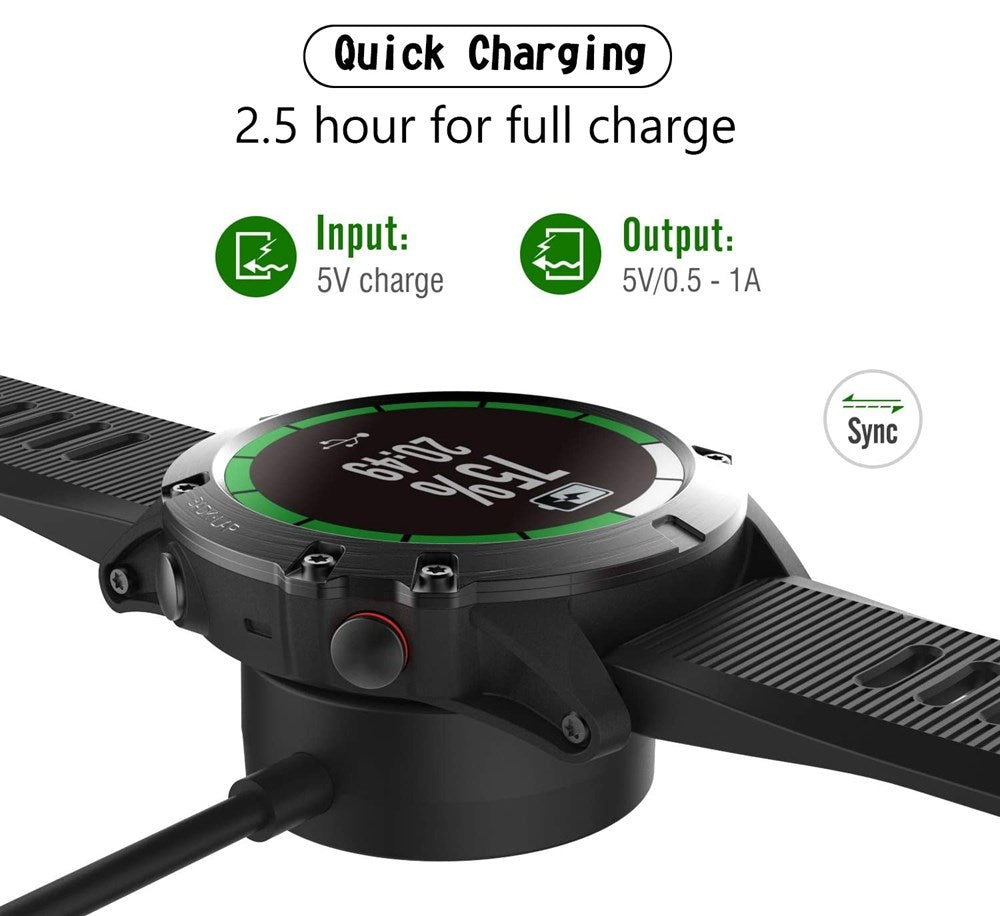 Câble de chargement USB pour Lodestation, Convient pour Garmin Fenix ​​​​5 5s 5x 6x 6s Plus