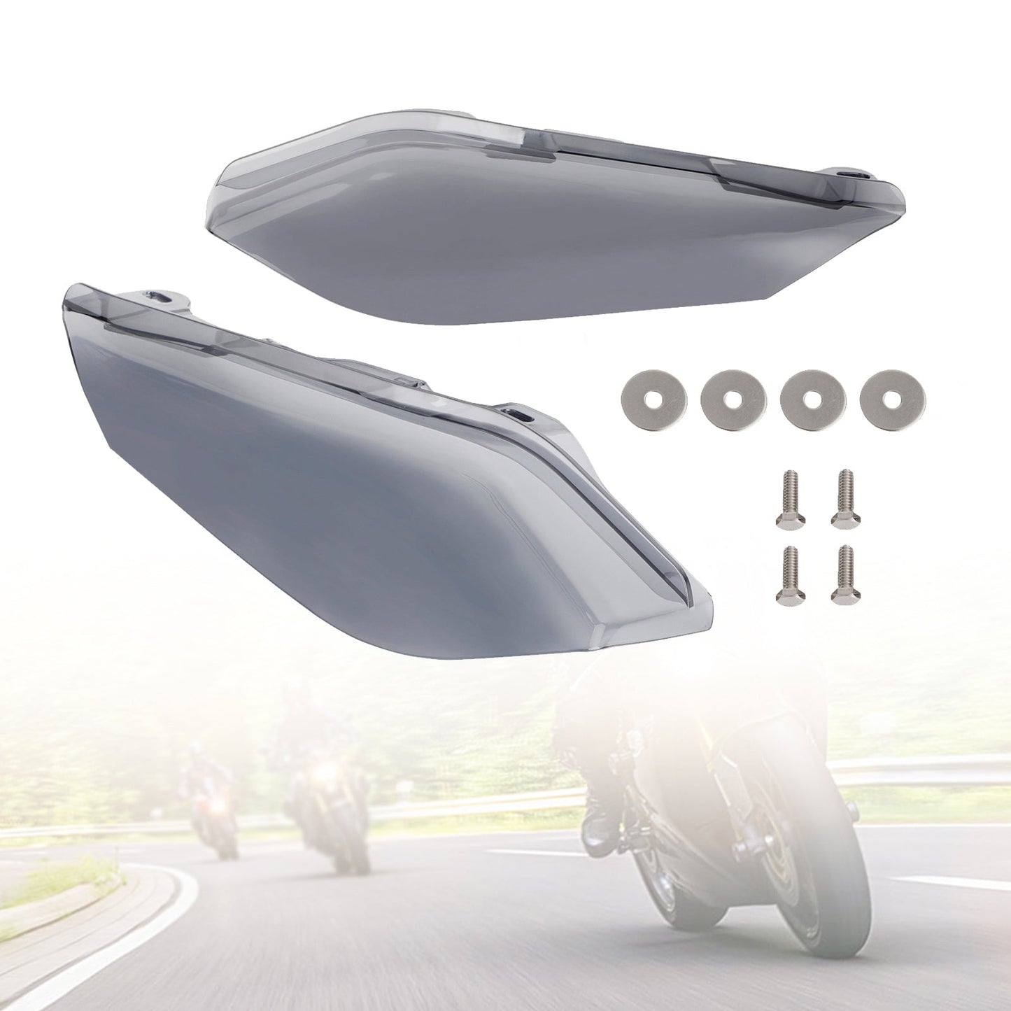 Air Heat Deflector Trim Shield für Mittelrahmen, passend für 09-16 Touring- und Trike-Modelle Generic
