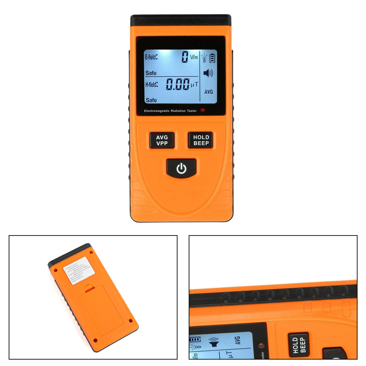 EMF-Messgerät – Elektromagnetischer Felddetektor Für Strahlung, Kompaktes Messgerät Für Zuhause & Unterwegs