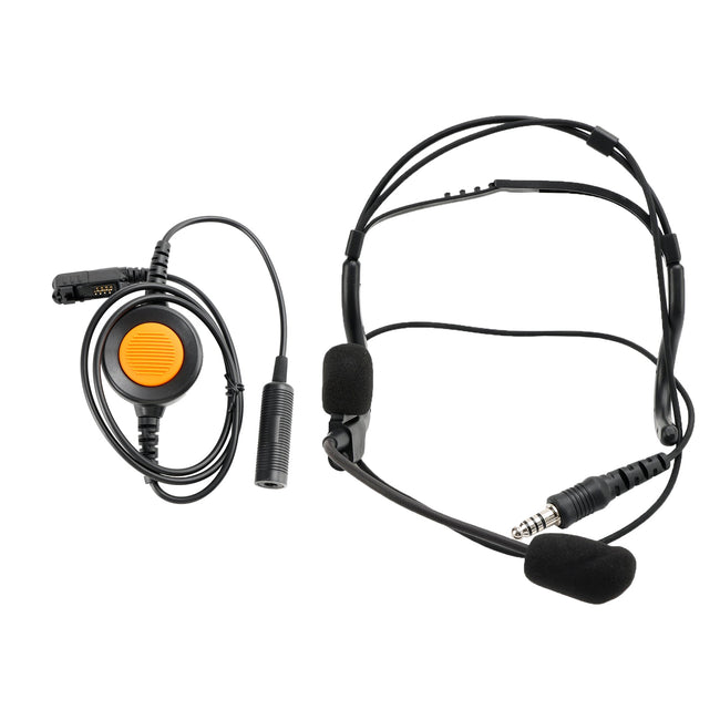 7.1-C8 Taktisches Headset mit gro?em Stecker für die Hintermontage für XPR3300/3500 XIRP6600/P6620