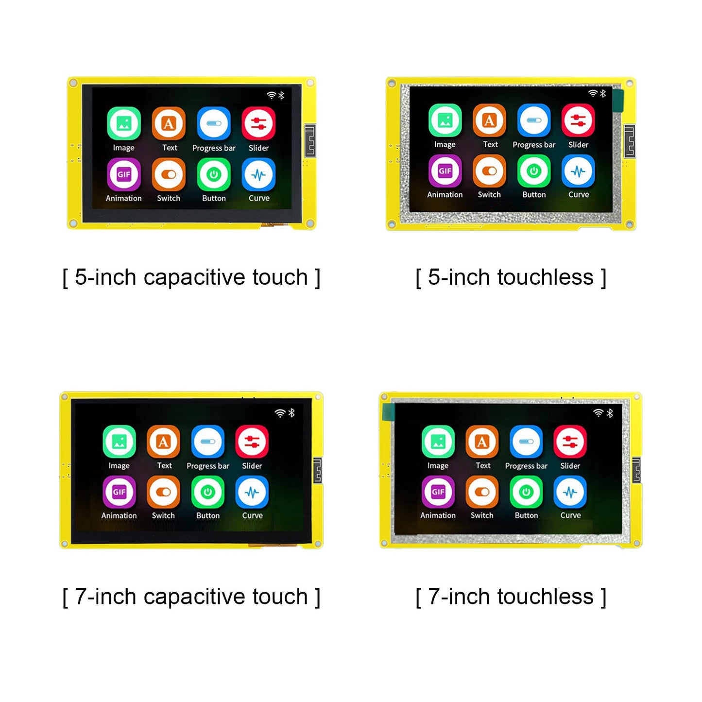 ESP32-S3 Entwicklungsboard 5" 7" LCD kapazitiver Bildschirm Wifi Bluetooth MCU LVGL