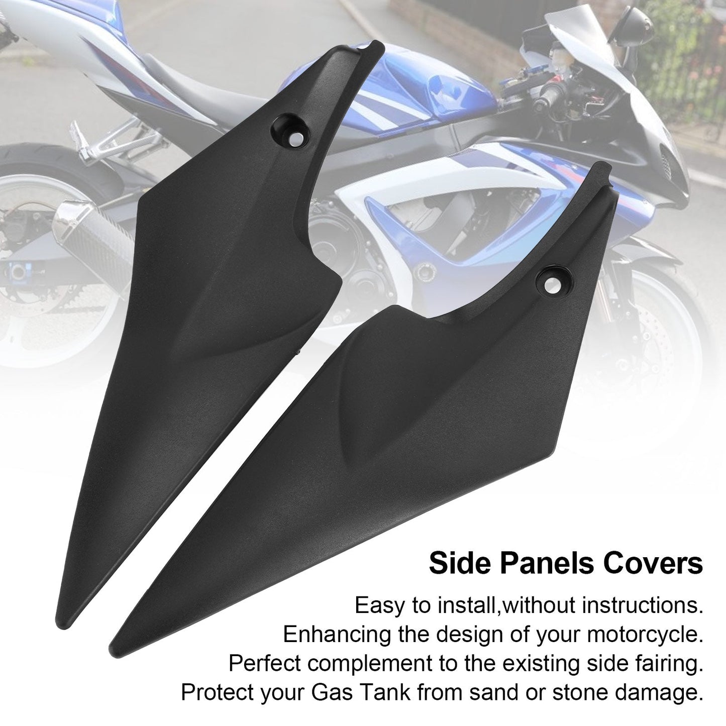 Gasentankseitenverkleidungsabdeckungsverkleidung für Suzuki GSXR 600/750 2006-2007 K6