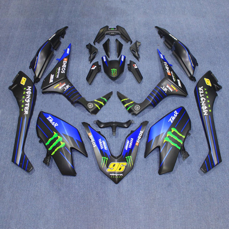 Amotopart Verkleidungsset f¨1r Yamaha T-Max TMAX530 2017¨C2018, Karosserie, ABS