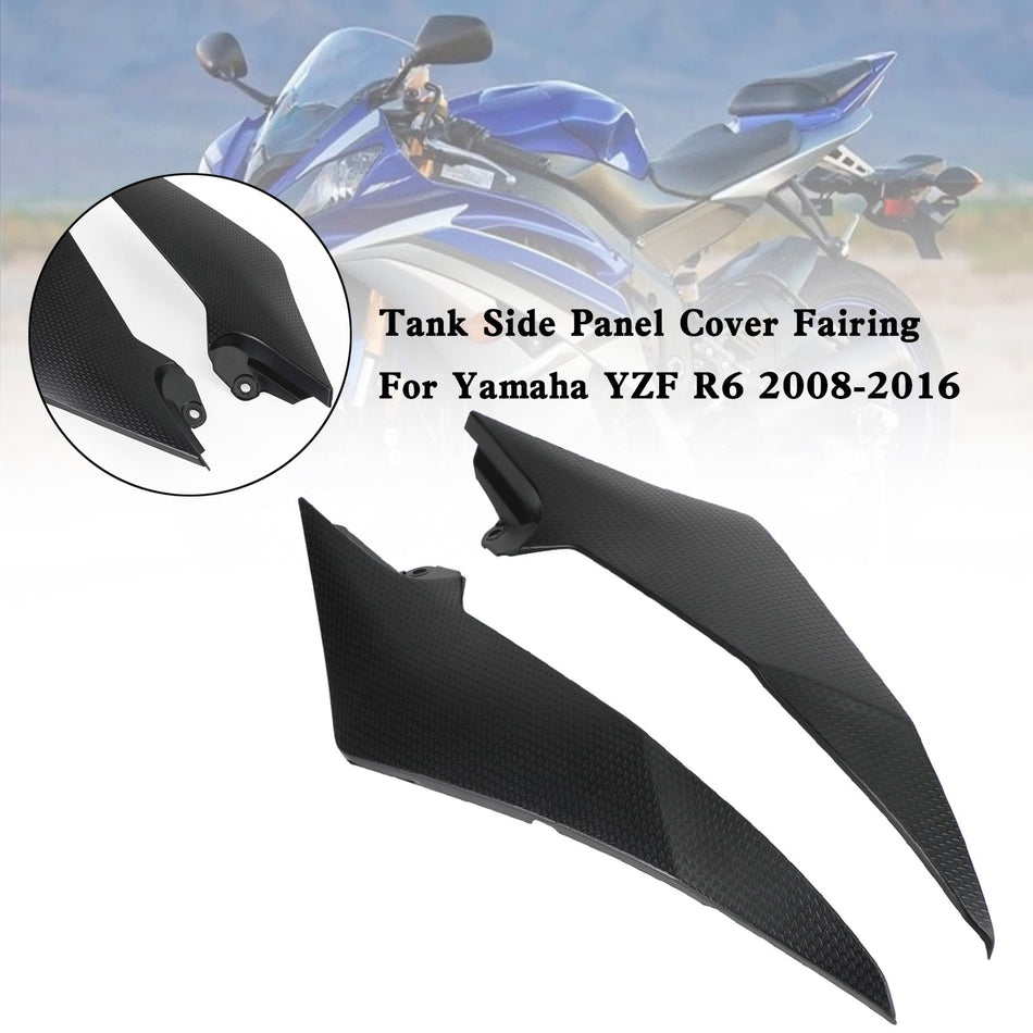 Yamaha YZF R6 2008–2016 Gas Tank Side Trim Cover Panel Fairing Cowl