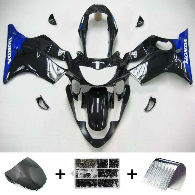 Amotopart Honda CBR600F4 1999-2000 Kit de carénage Corps Plastique ABS