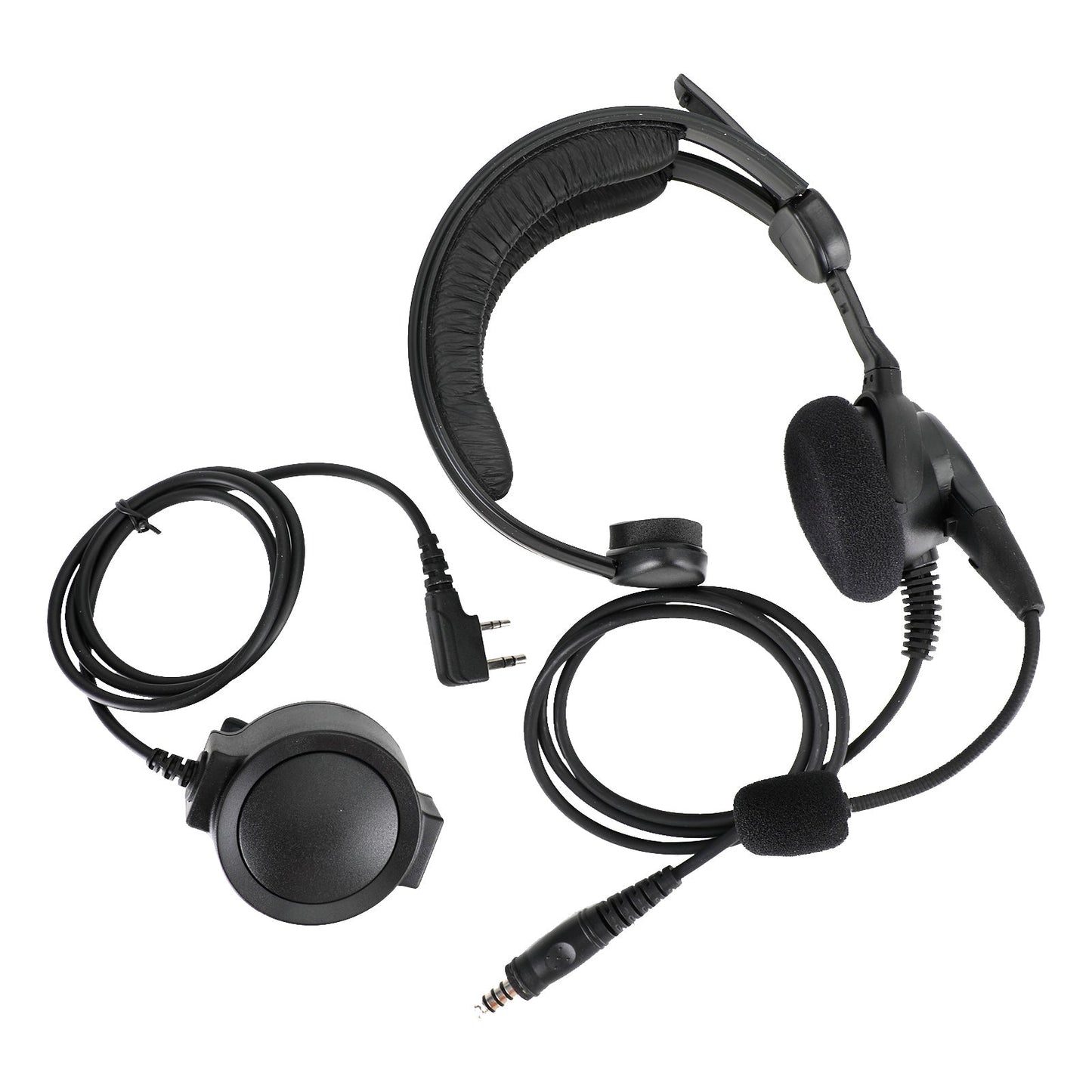 Gro?es rundes Ptt J Standard Z Taktisches Bowman C2 Headset für TH-D7 TH-F6 TH-G71