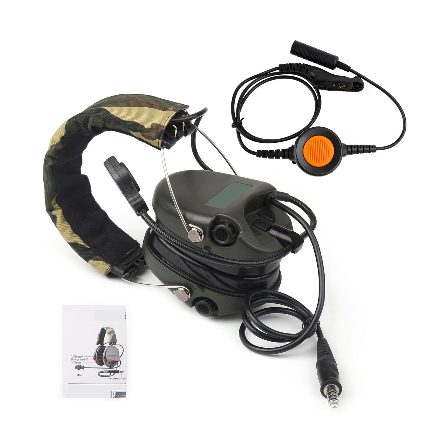 H60 Sound Pickup Noise Reduction Headset 6-Pin U94 PTT Für XiR P8200/P8208/P8260