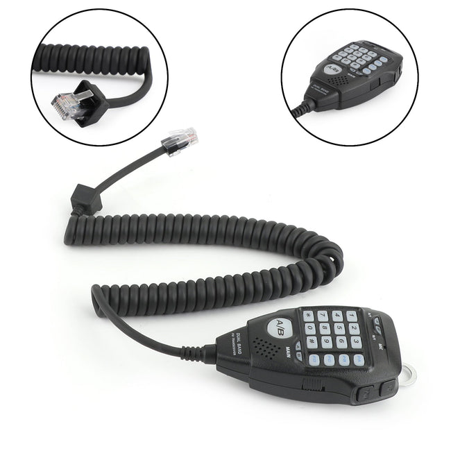Utilisation de voiture compatible avec le microphone talkie-walkie, convient à Anytone AT-778UV AT-588UV