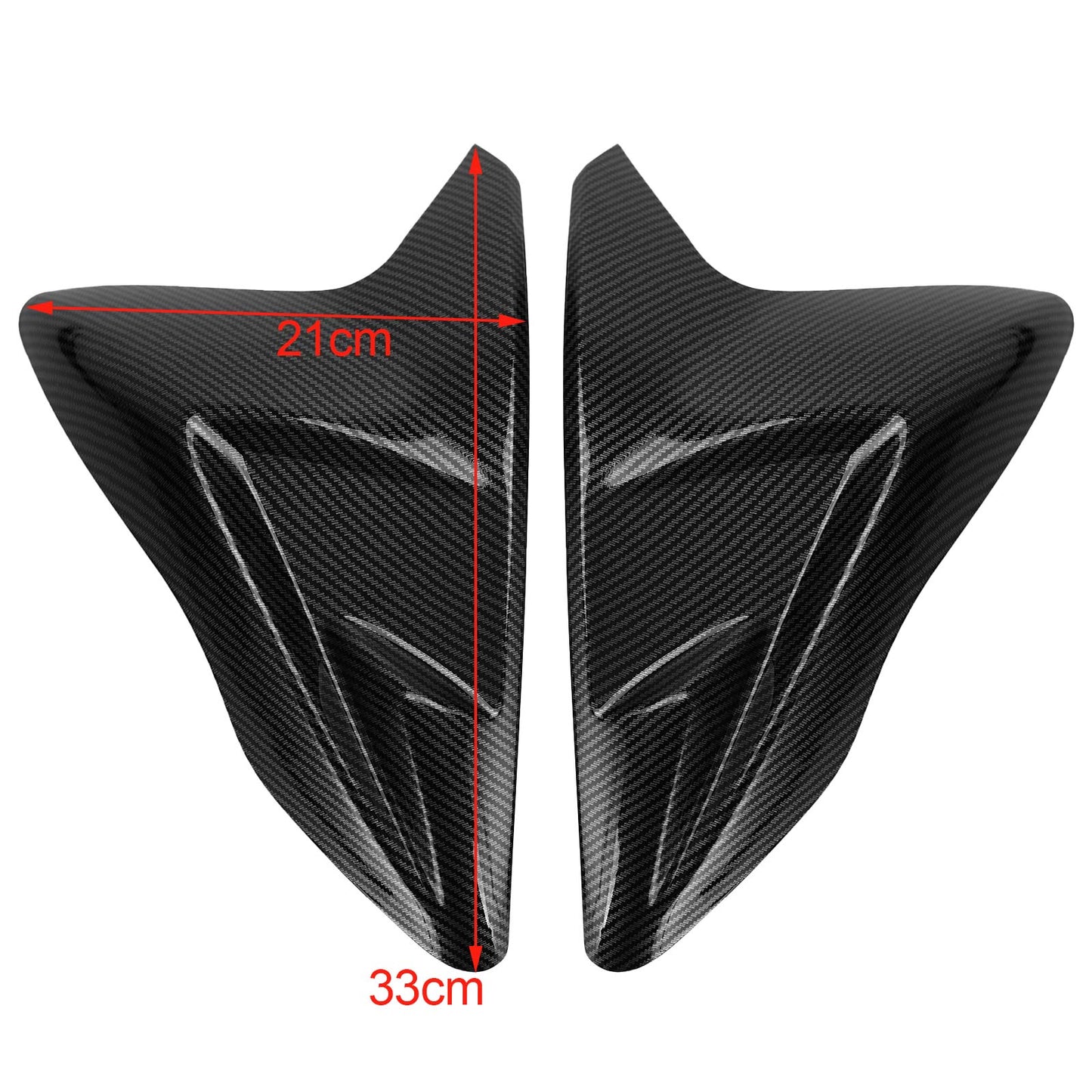 Benzentankseitenabdeckungsverkleidung Kohlenstoff Look für Suzuki GSXR 600 750 2011-2019