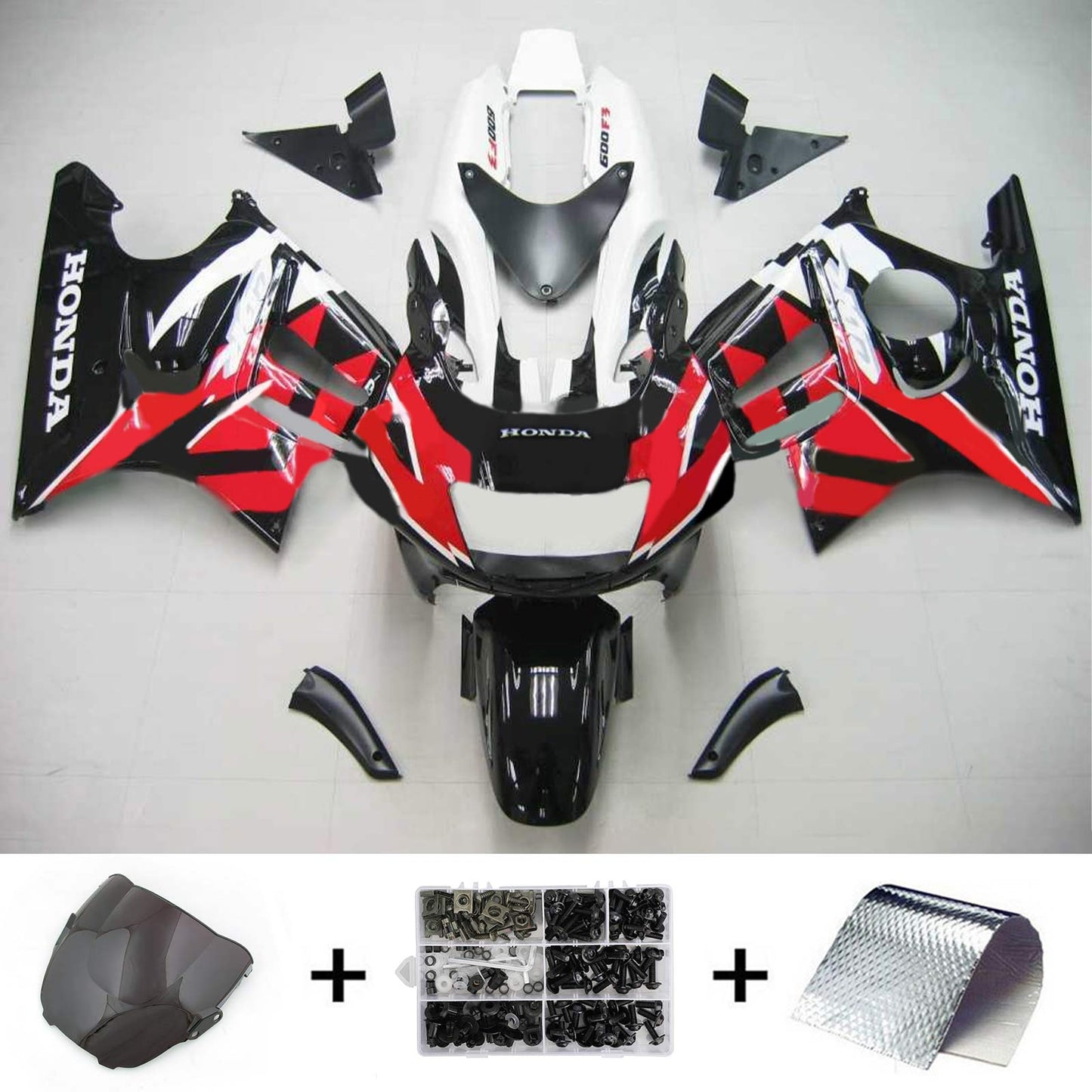 Amotopart Honda CBR600 F3 1997-1998 Verkleidungskit