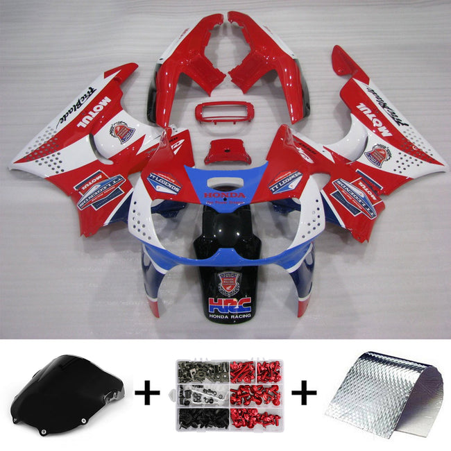 Amotopart Honda CBR900RR 893 1994-1995 Kit de carénage Corps Plastique ABS