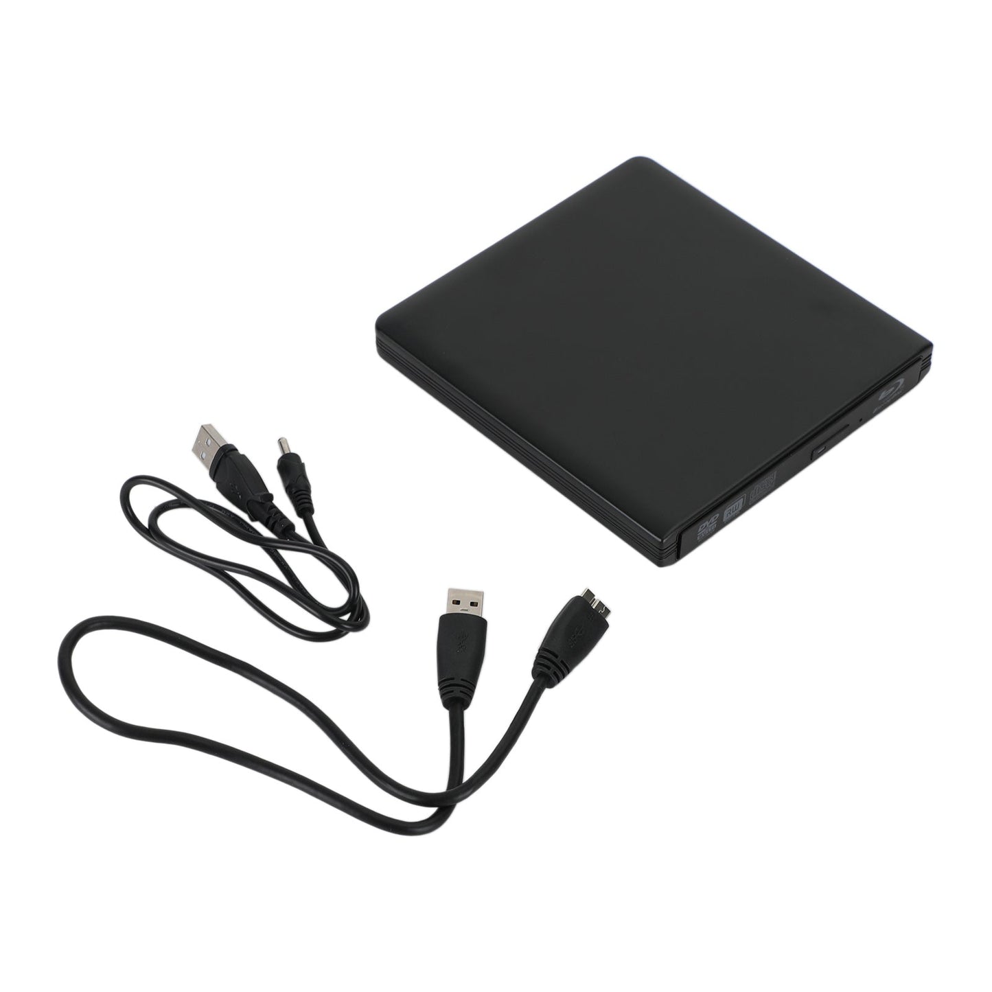 Tragbarer externer Blu Ray Drive BD Combo Player Typ-C für Win10 Mac OS Black
