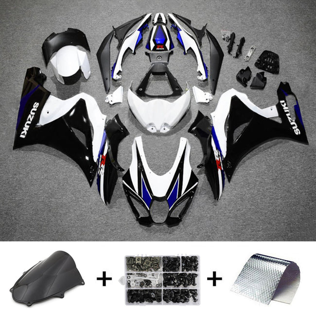 Amotopart Suzuki GSXR1000 2017–2023 K17 Verkleidungsset, Karosserie, Kunststoff, ABS