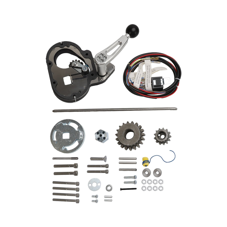 6-Gang-Rückw?rtsgang, passend für Harley mit Billet-Knopf, Trike, Beiwagen, Motorrad