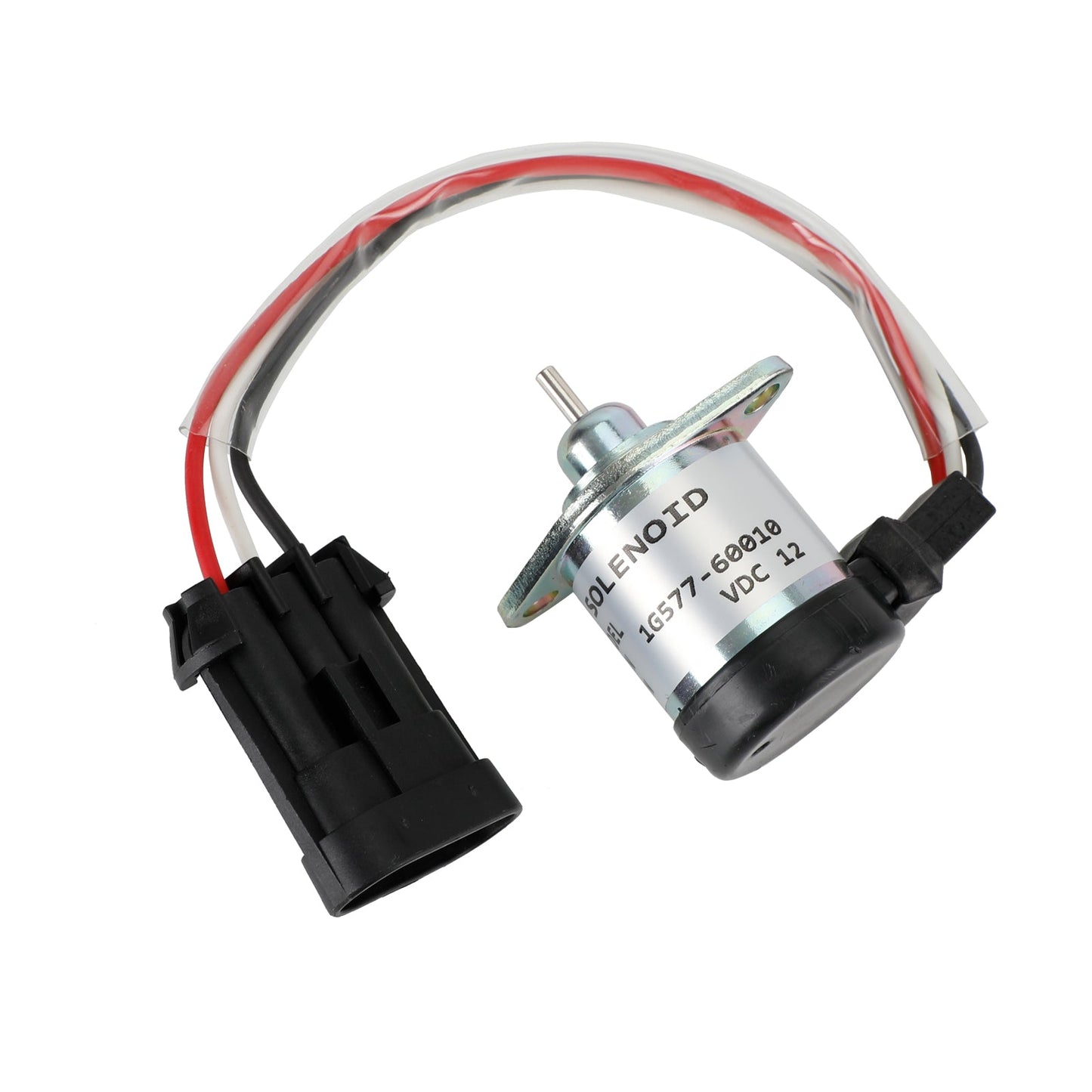 12V 3 Terminal Fuel Shut Off Solenoid für Kubota 1G577-60010 1G577-60011