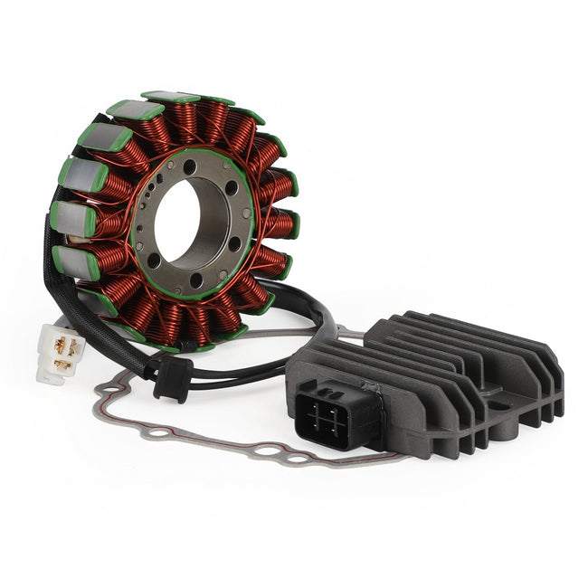 Magneto Stator+Spannungsgleichrichter+Dichtung für Suzuki GSR400 GSR600 2006-2010 09 08 Generikum