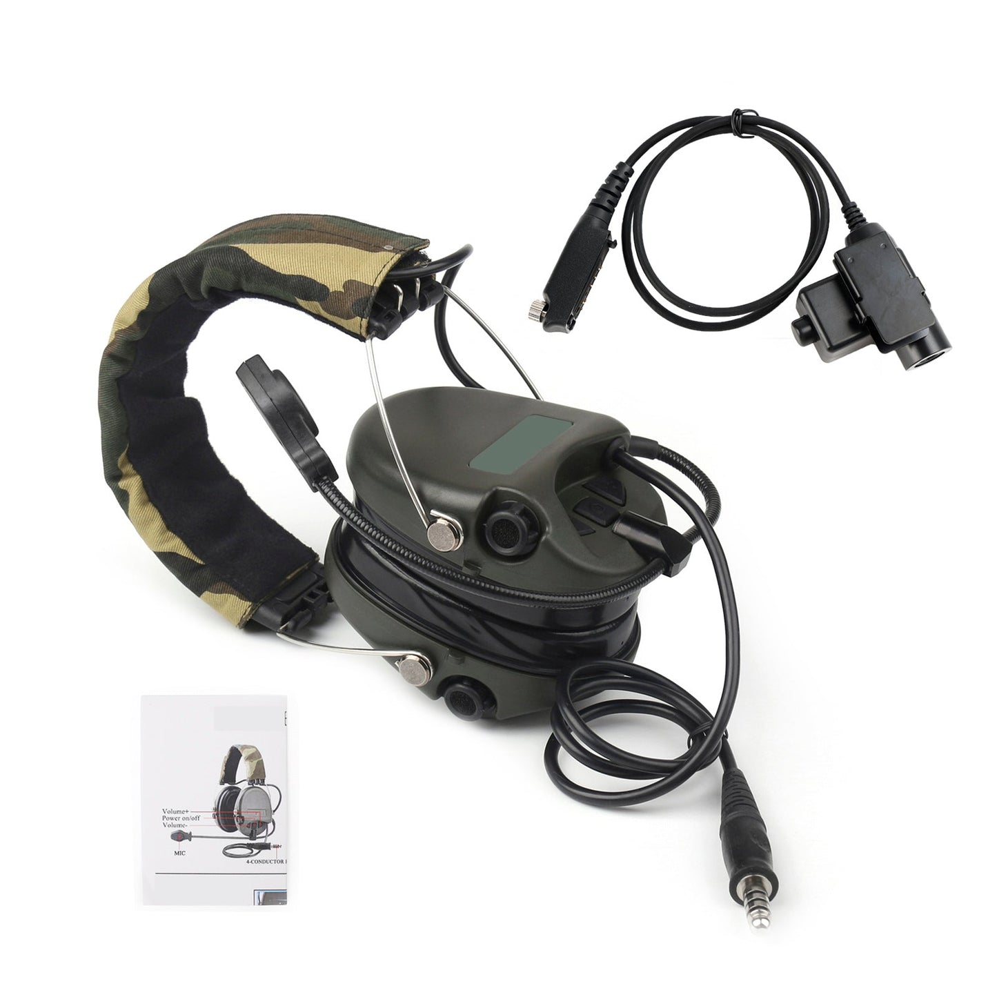 H60 Sound Pickup Noise Reduction CS Headset für Sepura STP8000 STP8030 STP8035