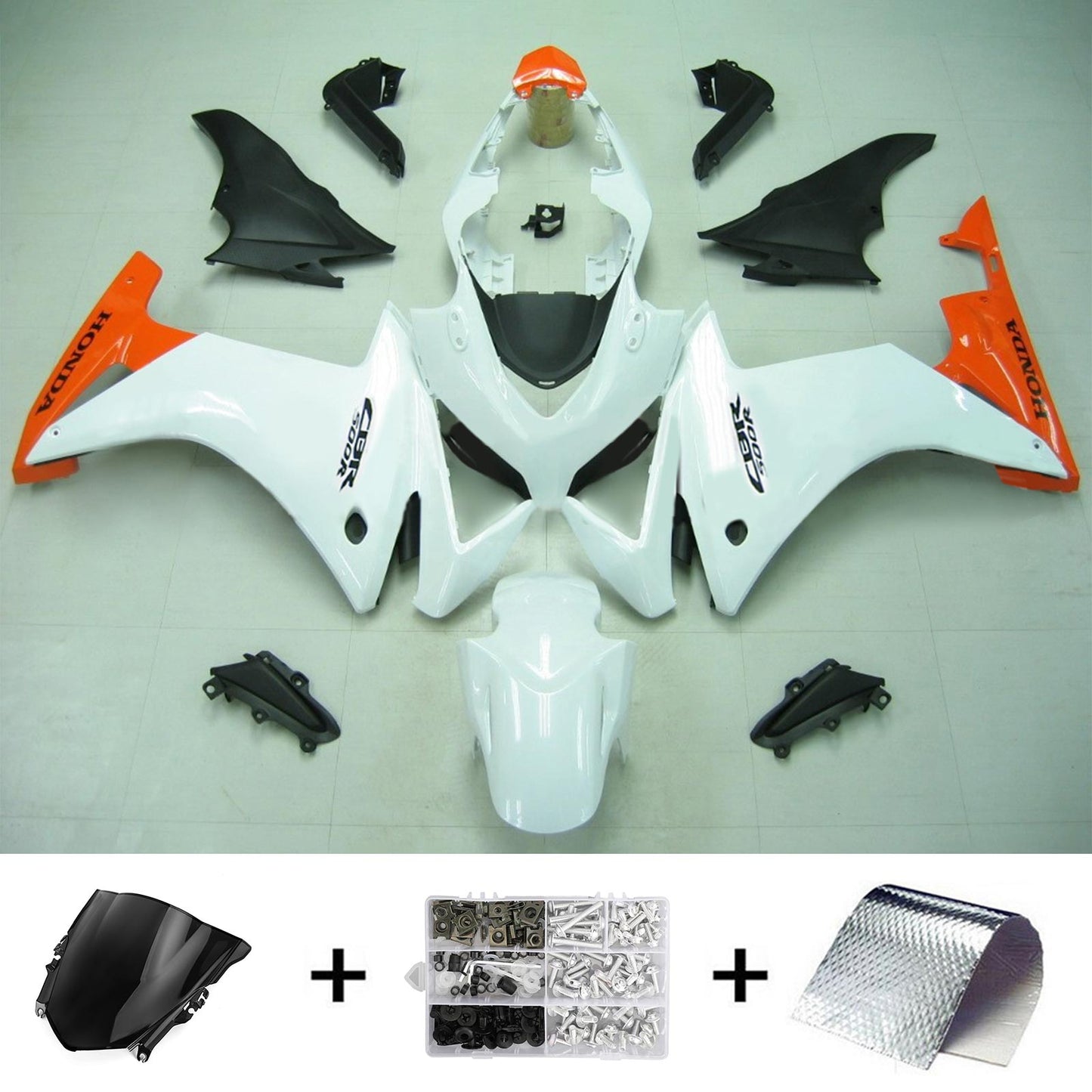 Kit de carénage Amotopart 2013-2015 Honda CBR500R