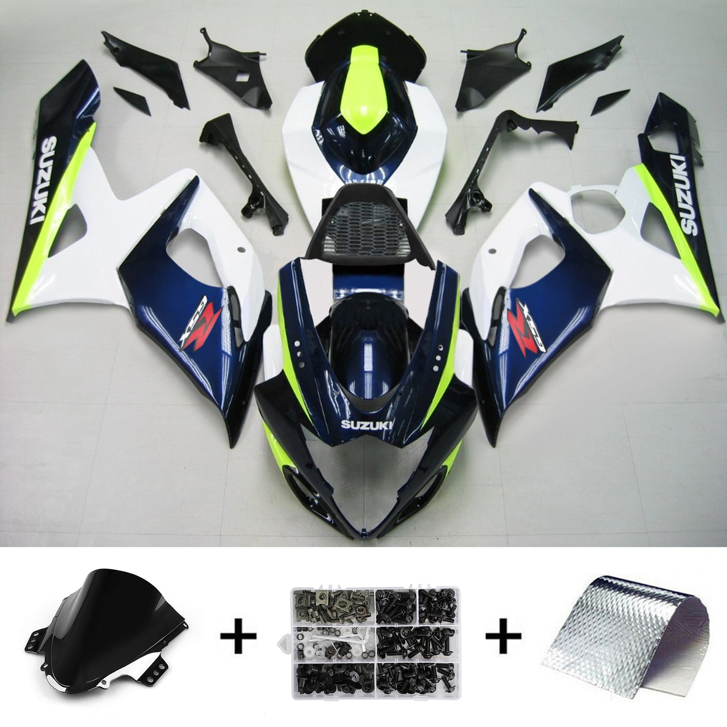 Amotopart Suzuki GSXR1000 2005-2006 Verkleidungskit