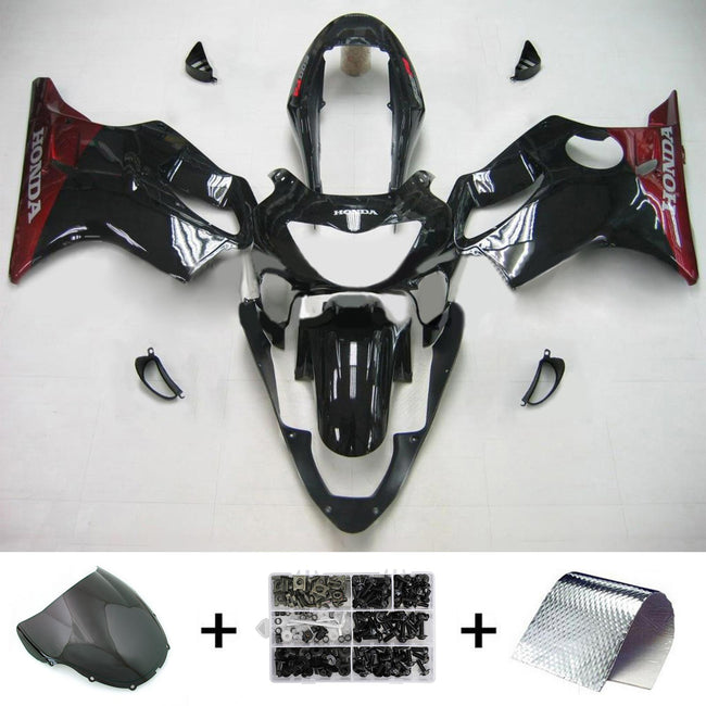 Amotopart Honda CBR600F4 1999-2000 Kit de carénage Corps Plastique ABS