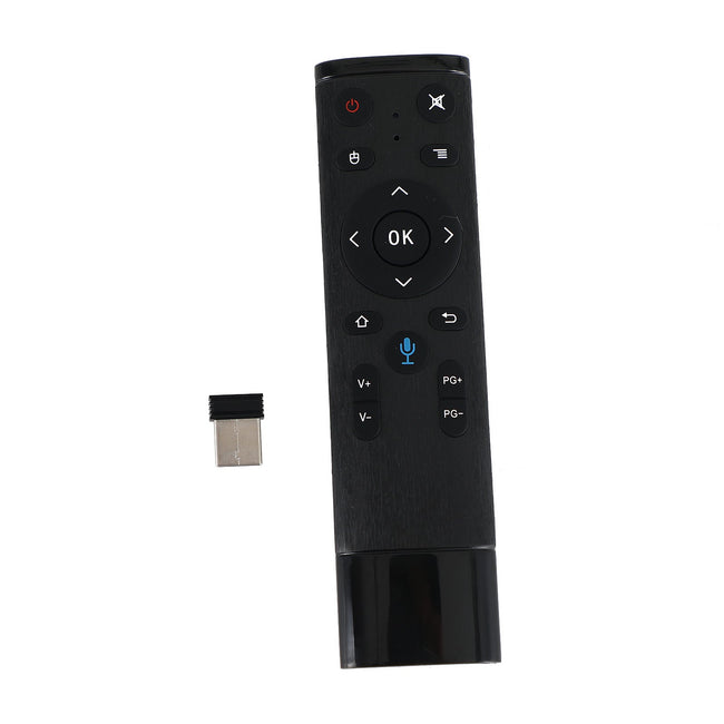 Q5 2.4GHz USB WiFi Air Mouse Gyro Voice Remote Control pour PC PS4 Smart TV Box