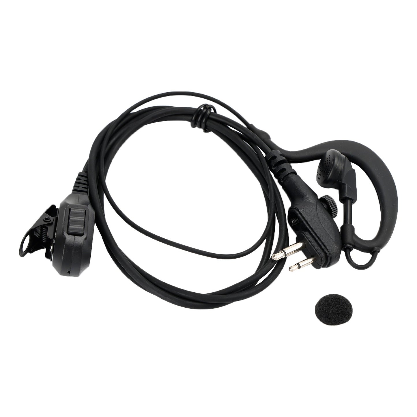 Headset Oval PTT in einem Walkie-Talkie für HTY TC-600 TC-610 TC-620 TC-618 TC-700