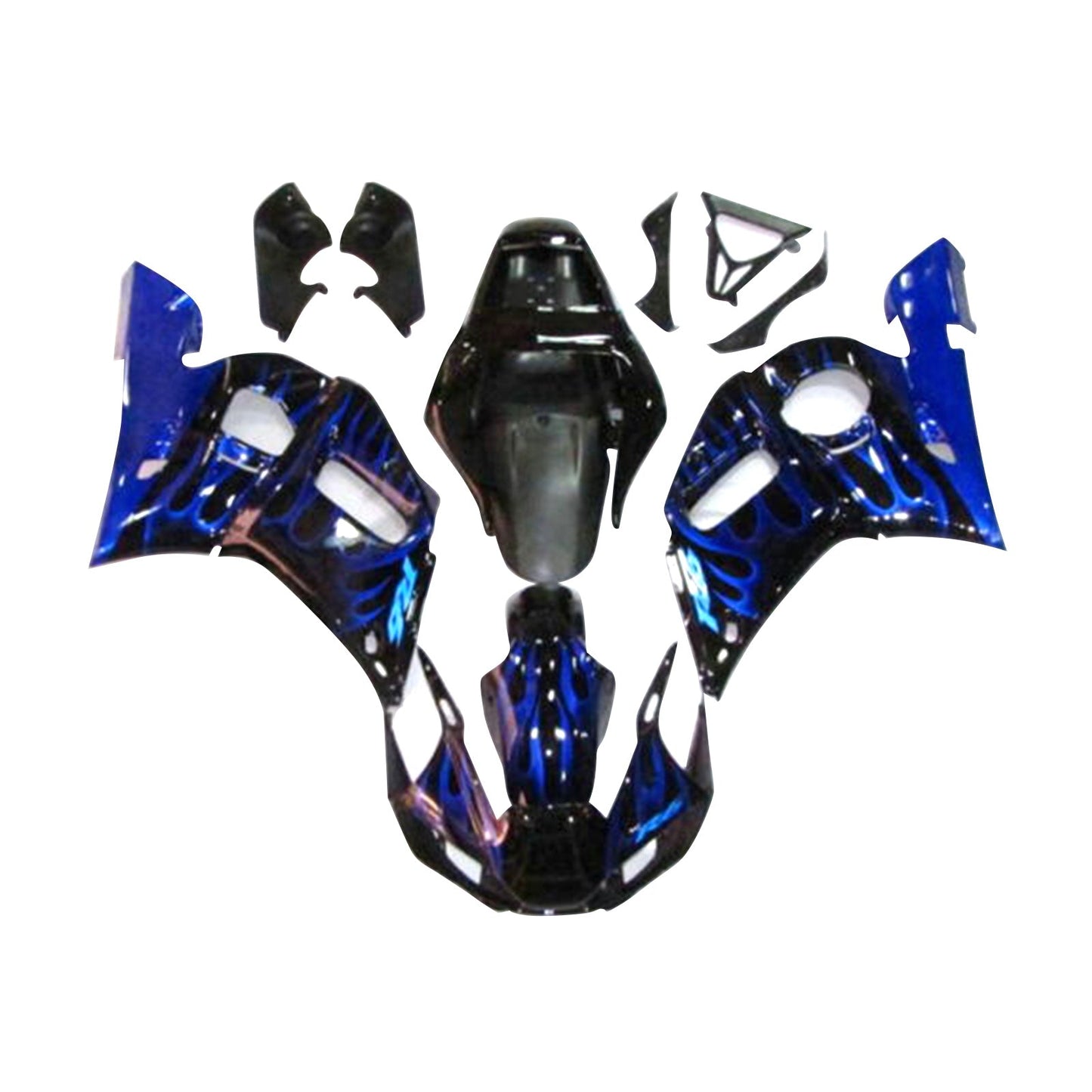 Amotopart 1998-2002 Yamaha YZF-R6 Blue Fearing Kit