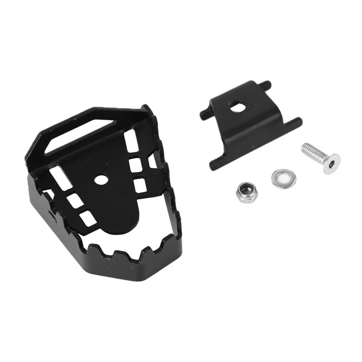 Support de pédale de frein arrière en aluminium pour F850GS F750GS 08-16 Silver Generic