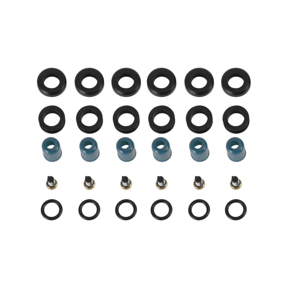 6pcs Kraftstoffeinspritzdüsen Reparaturversiegelung REBUILD KIT FIT TOYOTA 3VZE 1988-1995 3.0L LKW