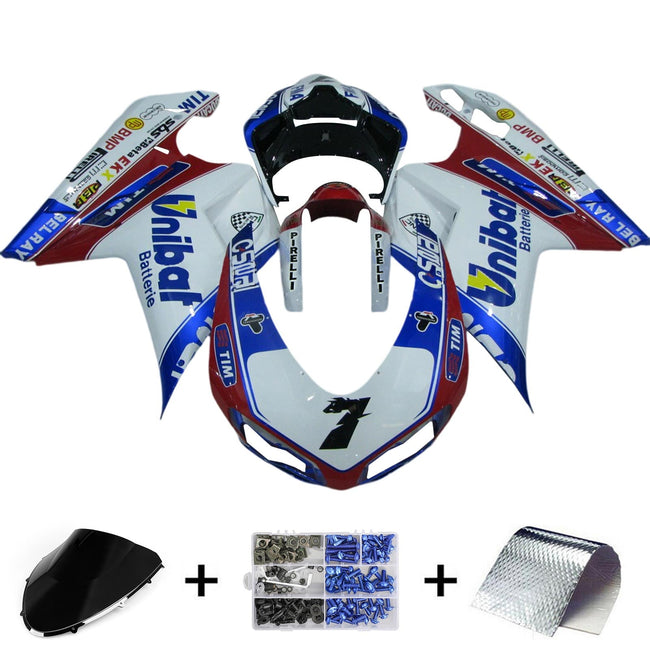 Verkleidungsset für Ducati 1098 1198 848 2007–2011, Karosserie, ABS