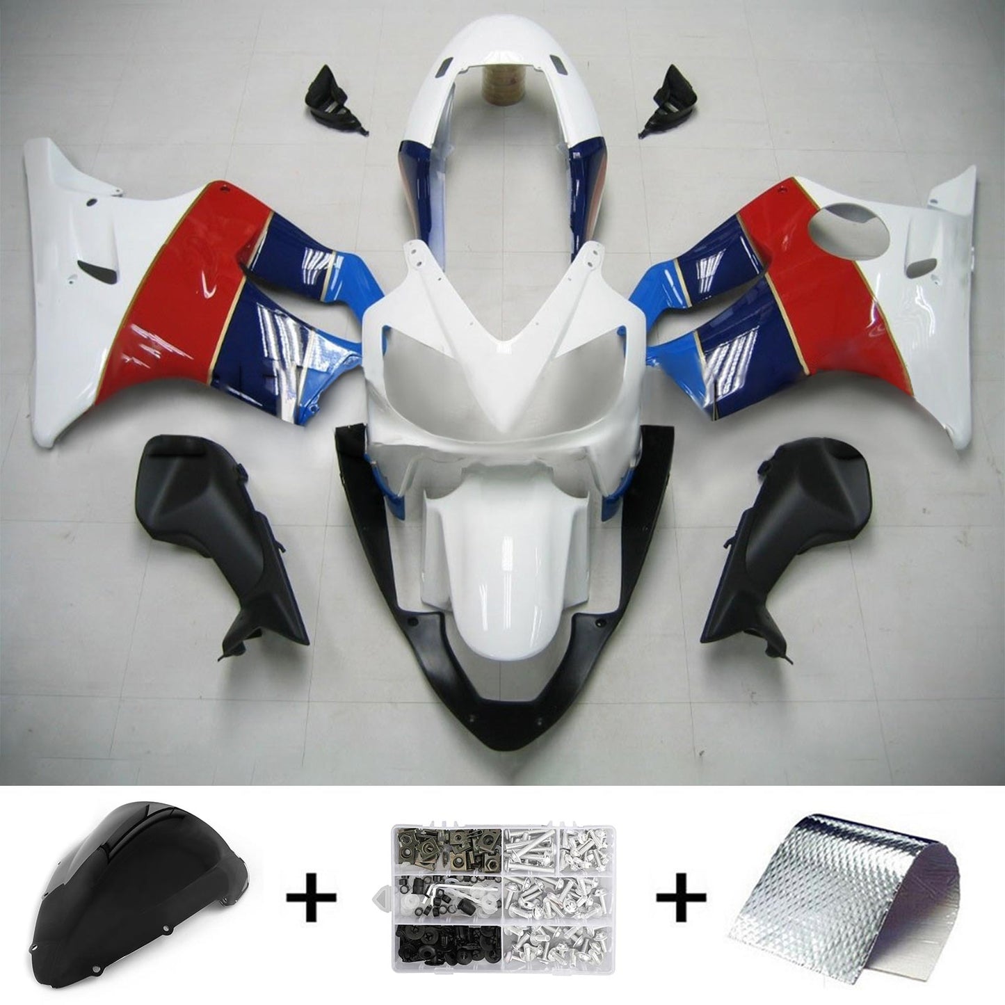 Amotopart Honda CBR600 F4i 2004-2007 Verkleidungssatz