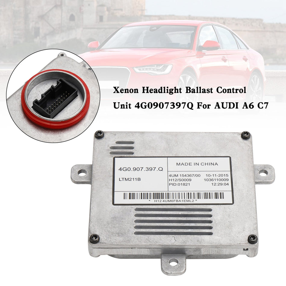 2012鈥?016 Audi A3 8V Xenon-Scheinwerfer-Vorschaltger?t-Steuerger?t 4G0907397Q