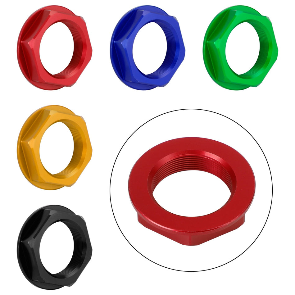 SUZUKI GSXR 600/750 YZF-R1 ZX6R S1000RR Billet Lenkschaftmutter