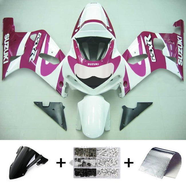 Amotopart Suzuki GSXR750 2001-2003 Verkleidungskit Karosserie Plastik