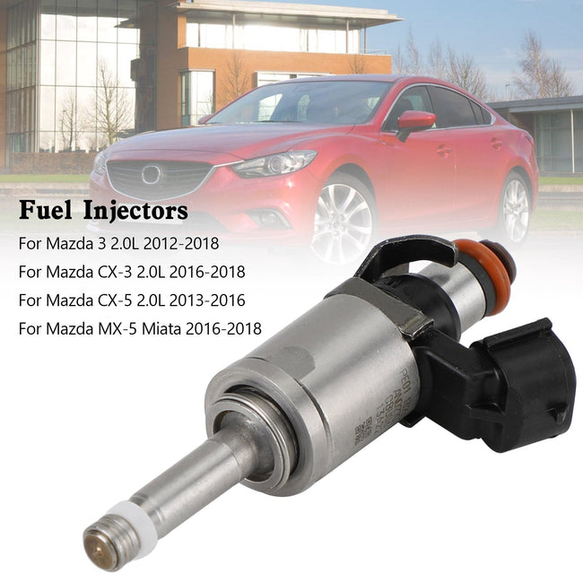 Mazda 3 CX-3 CX-5 2.0 2012-2018 PE01-13250B 1 injecteur de carburant PE01-13-250C