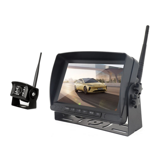 7-Zoll-Wireless-AHD-720P-HD-Digital-Rückfahrkamera-überwachungssystem
