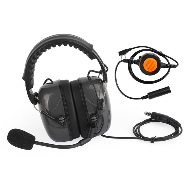 7.1-C5 einstellbares Headset mit Ger?uschunterdrückung für Kenwood TK-208 TK-220 TK-240