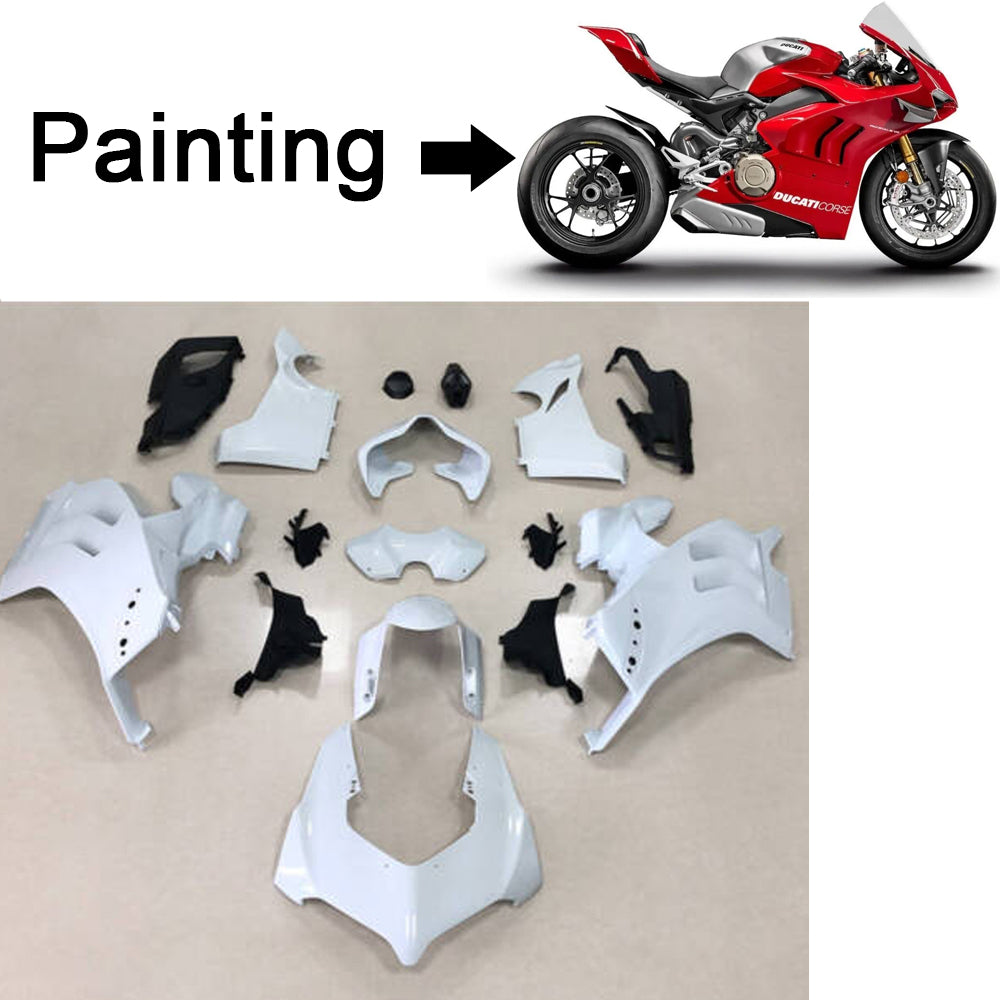 Amotopart Ducati Panigale V4 V4S V4SP V4R 2020-2022 Kit de carénage Corps