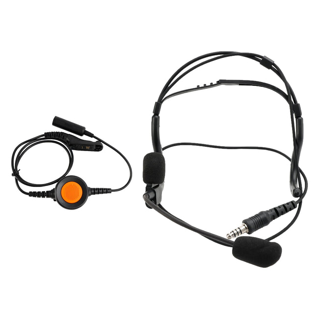 7.1-C8 Taktisches Headset mit gro?em Stecker für die Hintermontage für XPR6300 XPR6350 XPR6380 XPR6500