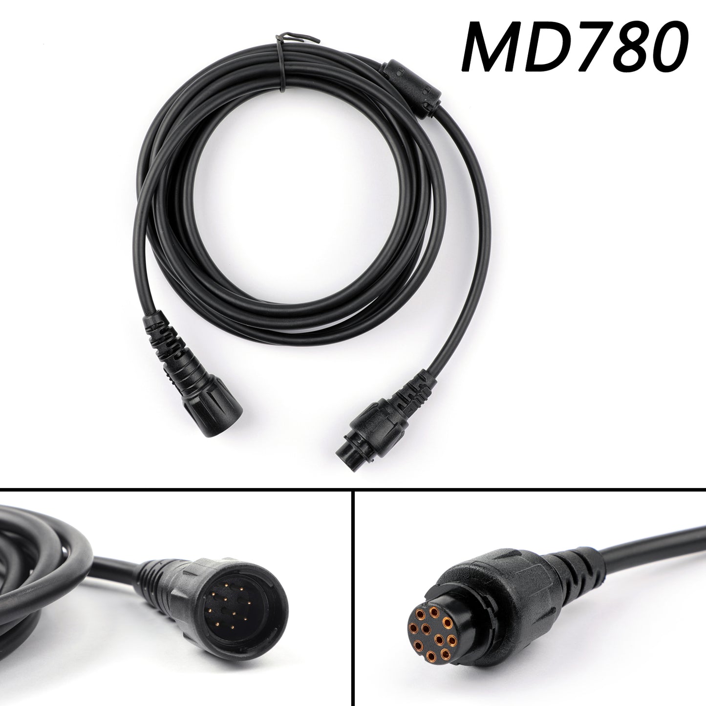 Auto Repeater Handmikrofon Verlängerungskabel 3M für Hytera MD780 MD650 RD980