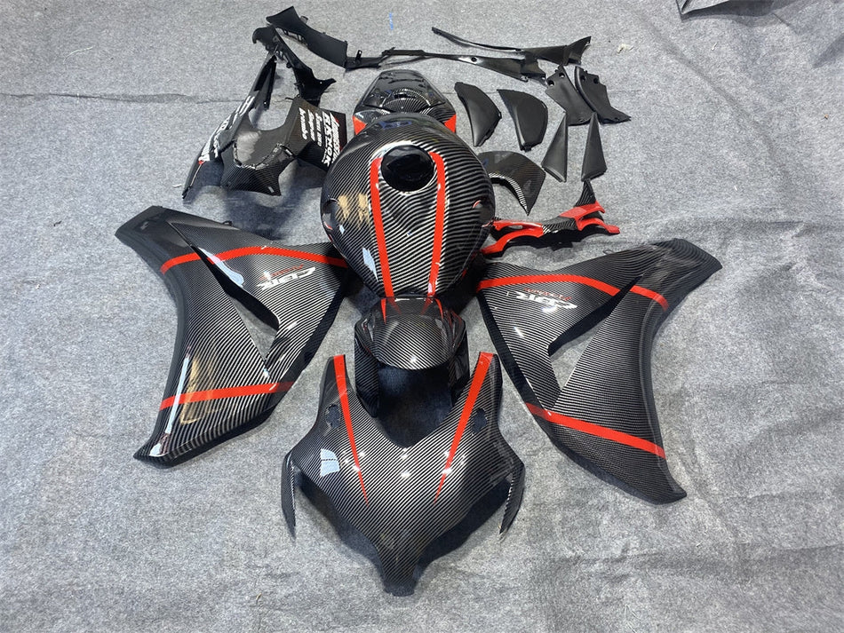 Amotopart Honda CBR1000RR 2008–2011 Verkleidungsset, Karosserie, Kunststoff, ABS