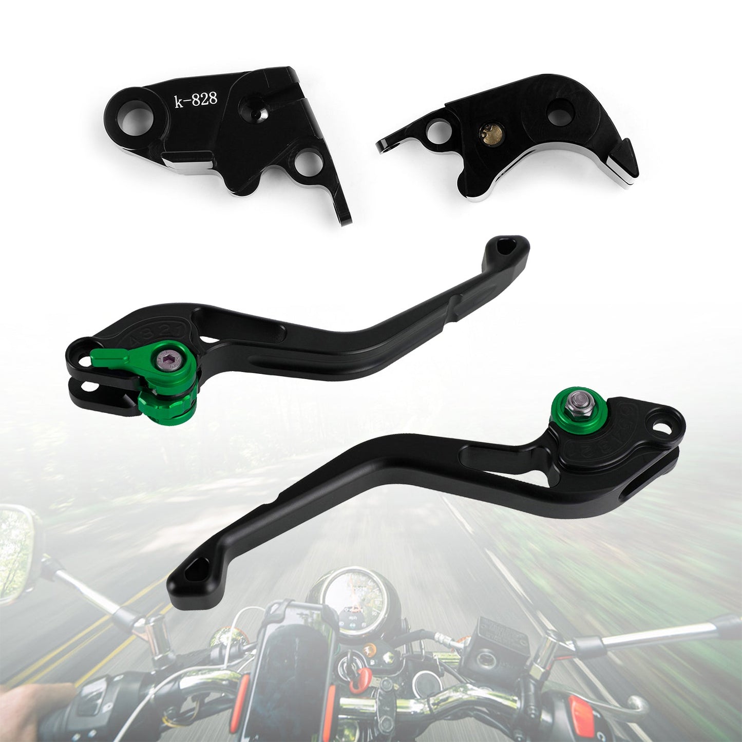 Kawasaki ZX636R / ZX6RR 2005-2006 NOUVEAU levier de frein d'embrayage court