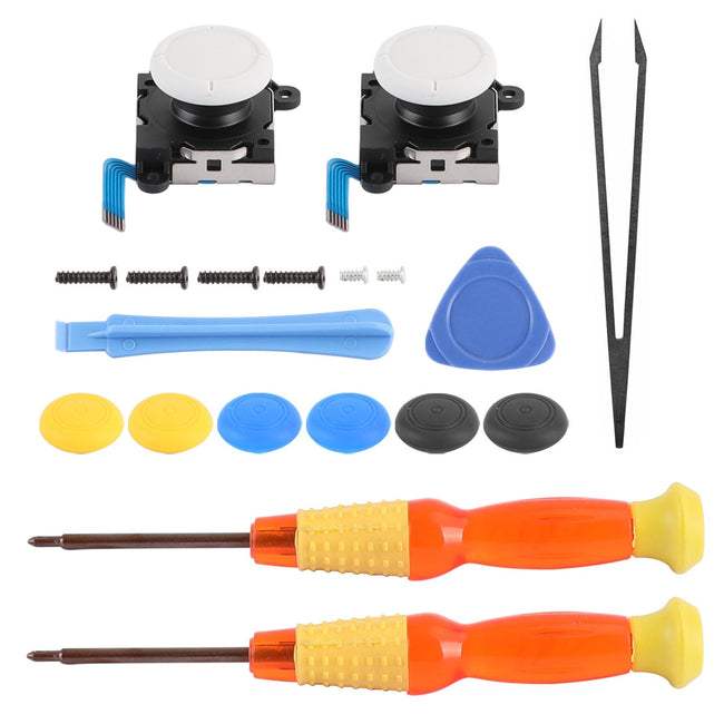 19in1 Reparaturset 3D Analogsensor Stick + Werkzeug Passend für Switch Lite Joystick