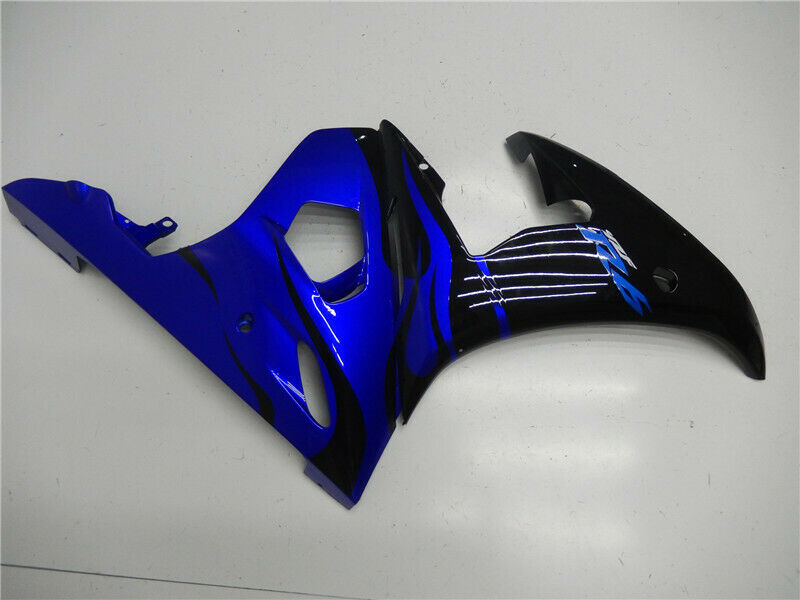 Amotopart 2005 Yamaha YZF R6 Verkleidung Blue Black Kit