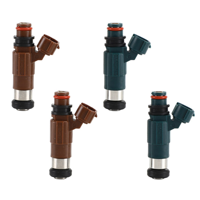 4 pièces Injecteurs de Carburant INP780 &amp; INP781 FIT MAZDA Protege 1.8/2.0L 1999-2002 842-12285