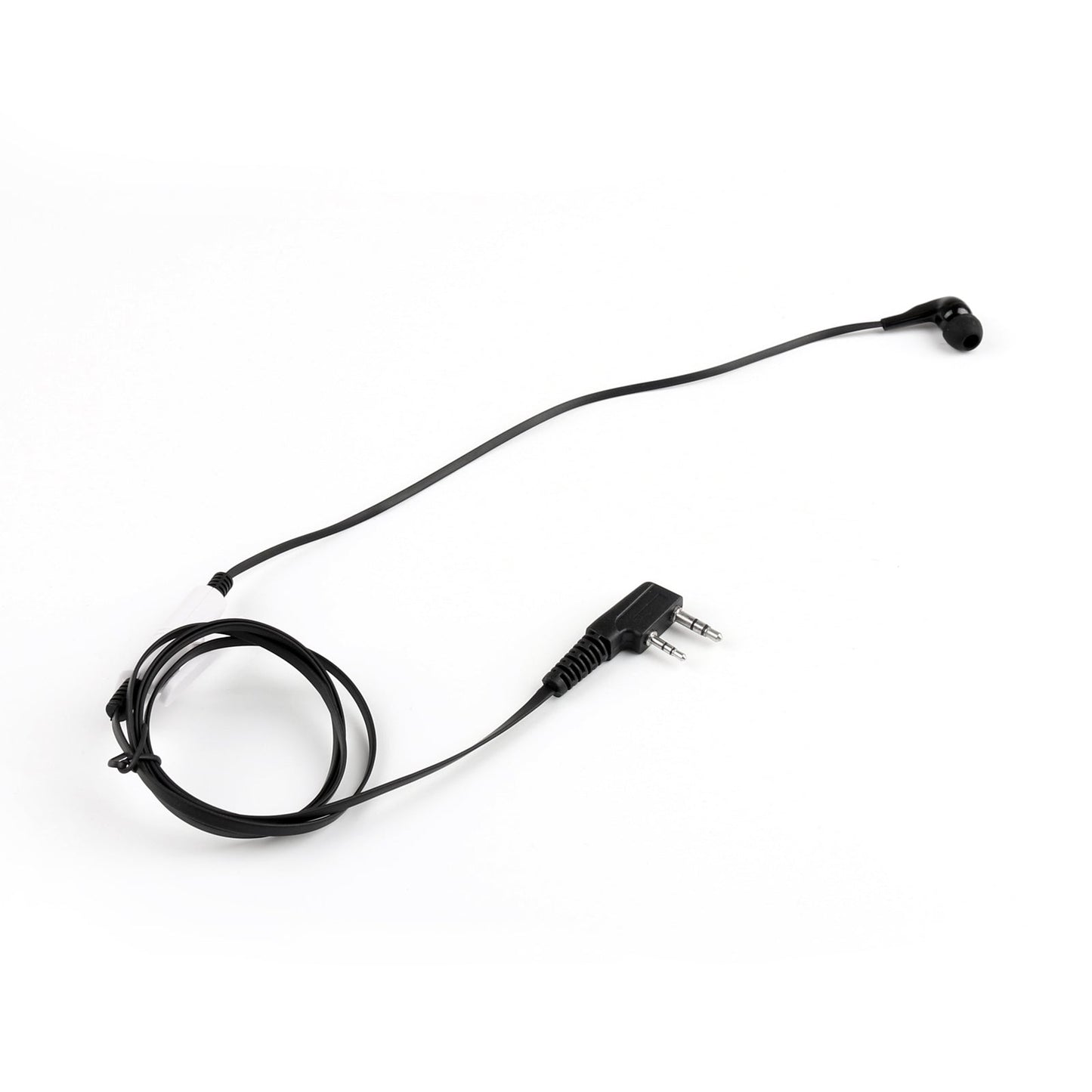 5x Headset-Ohrhörer für Kenwood Baofeng Tyt Linton UV-5R TG-UV2 Zwei-Wege-Schwarz