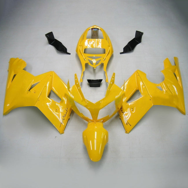Amotopart Triumph 2002-2005 Kit carénage jaune Daytona 600