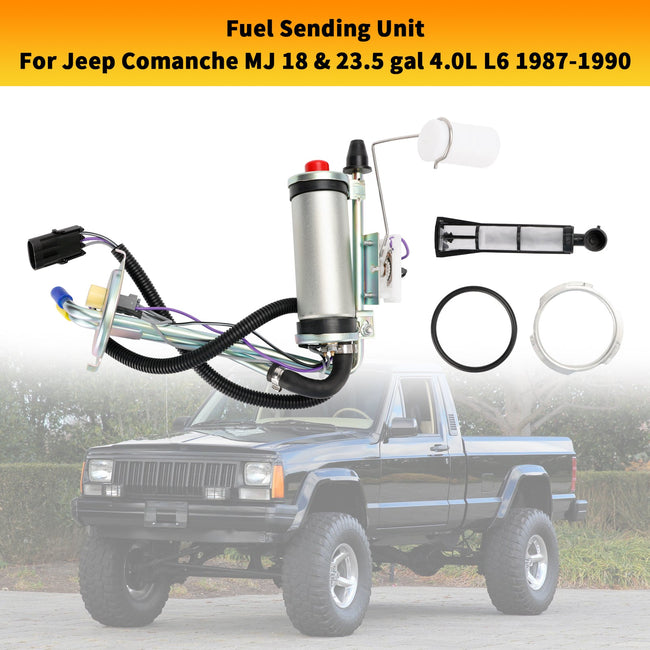 Jeep Comanche MJ 1987–1990 Tank-Sendeeinheit mit FI und Kraftstoffpumpe